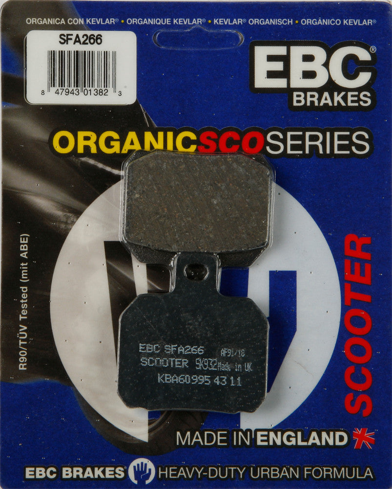 EBC Brake Pads Sfa266 Organic SFA266