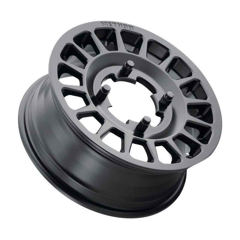 Method MR407 Bead Grip 15x6 / 5+1/51mm Offset / 4x156 / 120mm CB Matte Black Wheel