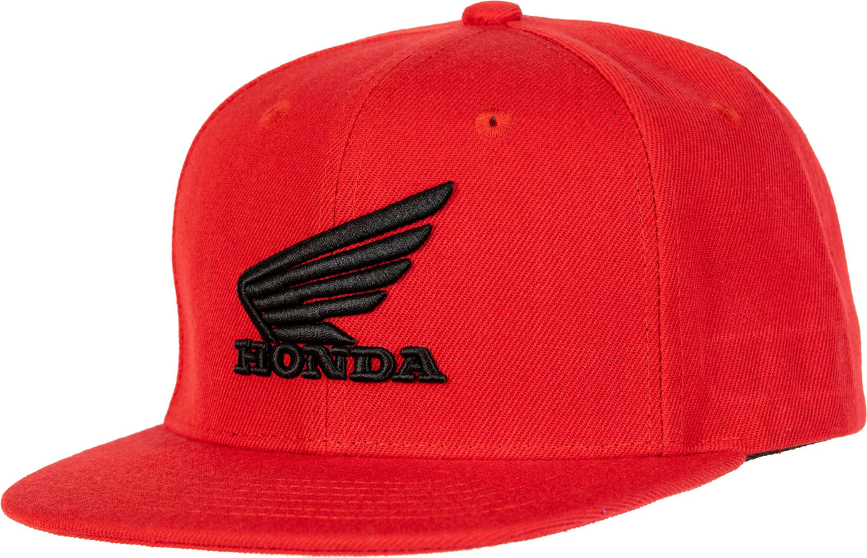 D-COR Honda Hat Wing Ii Snapback Red 70-128-1