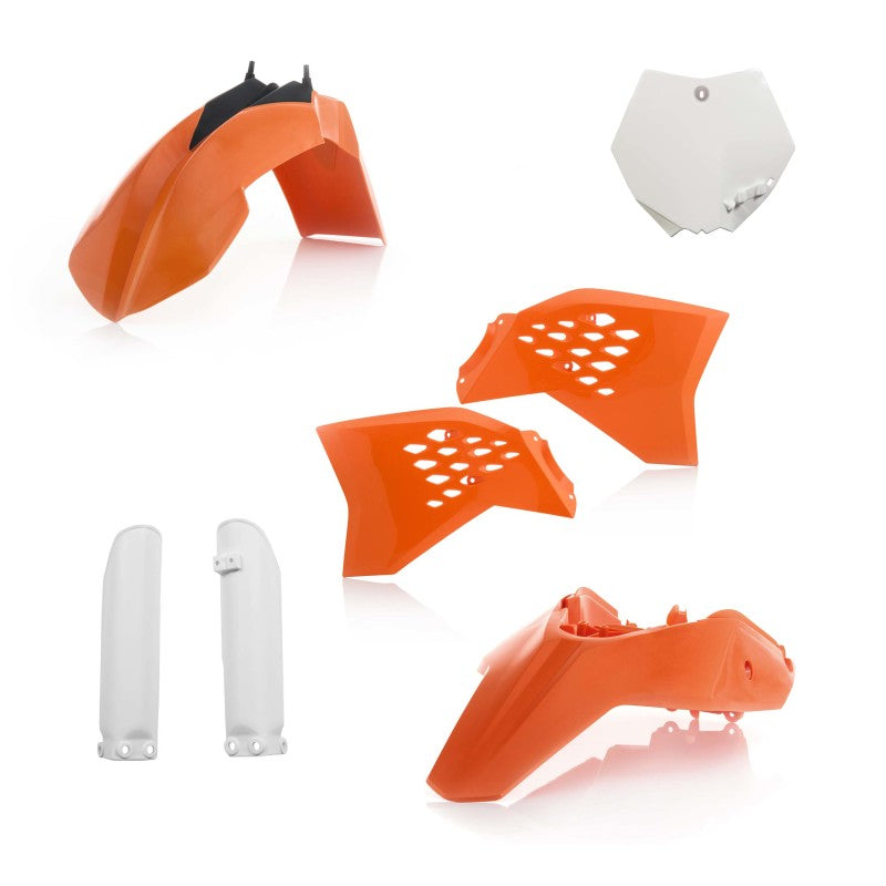 Acerbis 12-15 KTM SX65 Full Plastic Kit - Orange Original 13