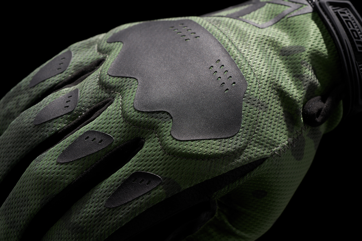 ICON Hooligan™ CE Gloves - Green Camo - 3XL 3301-4407