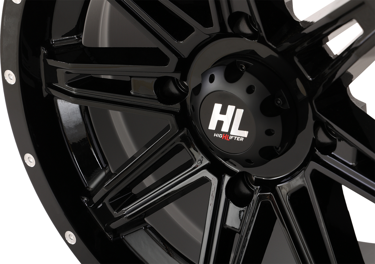 HIGH LIFTER Wheel - HL22 - Front/Rear - Gloss Black - 14x7 - 4/137 - 4+3 (+10 mm) 14HL22-1237