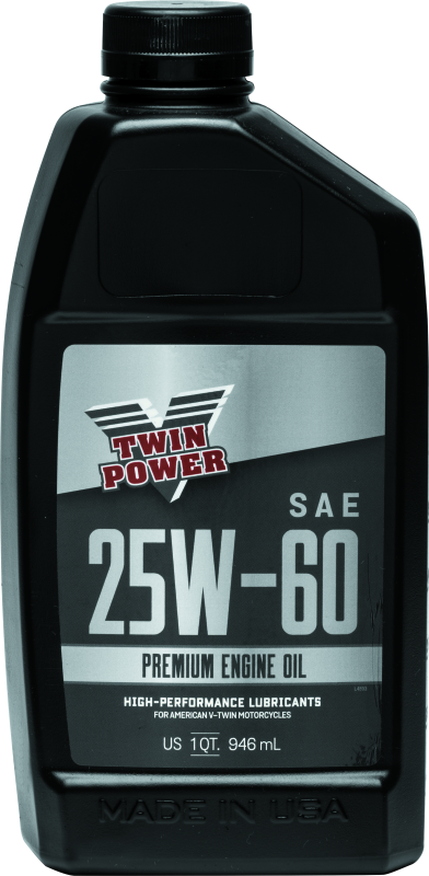 Twin Power 25W60 Premium Oil Quart 539010