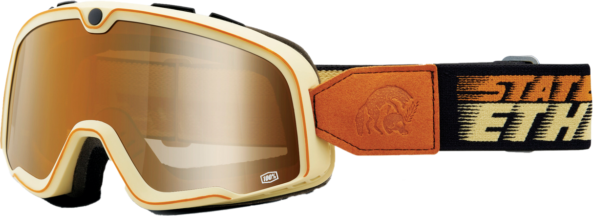 100% Barstow Goggle State Of Ethos Bronze Lens 50000-00015