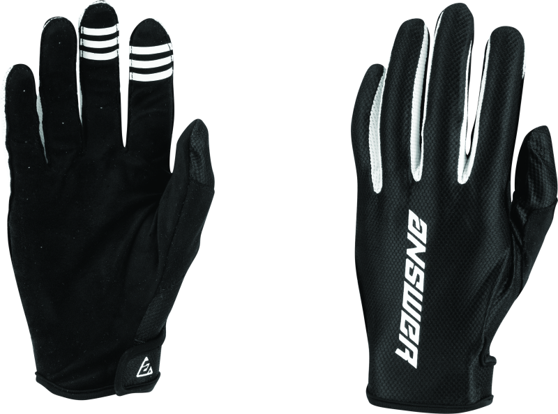 Answer Ascent Glove Black/White - Medium 447011