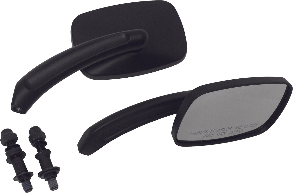 HARDDRIVE Mirrors Black Rectangle Black 18-138