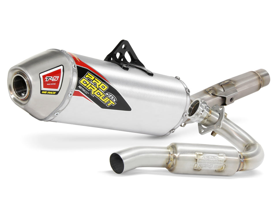 PRO CIRCUIT T-6 Jcr Exhaust System Crf450x '05-18 0111345GX