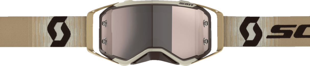 SCOTT Prospect Goggle - Beige/Brown - Silver Chrome 272821-1074269