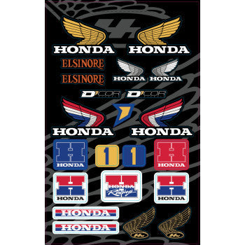 D'COR VISUALS Decal Sheet - Honda Retro 40-10-103