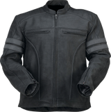 Z1R Remedy Leather Jacket - Black - Medium 2810-3890