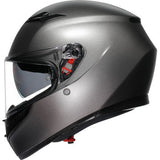 AGV K3 Helmet - Mono - Matte Luna Gray - XS 2118381004-023-XS
