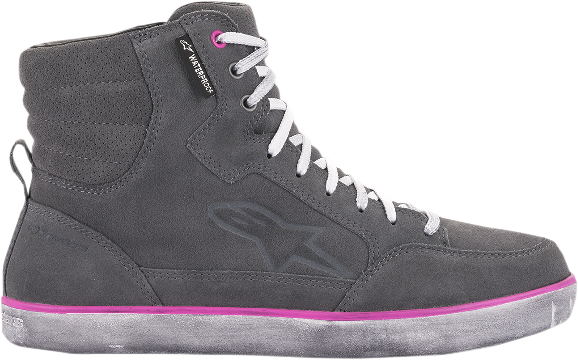 ALPINESTARS J-6 Waterproof Women's Shoes - Gray/Pink - US 6 254222090956