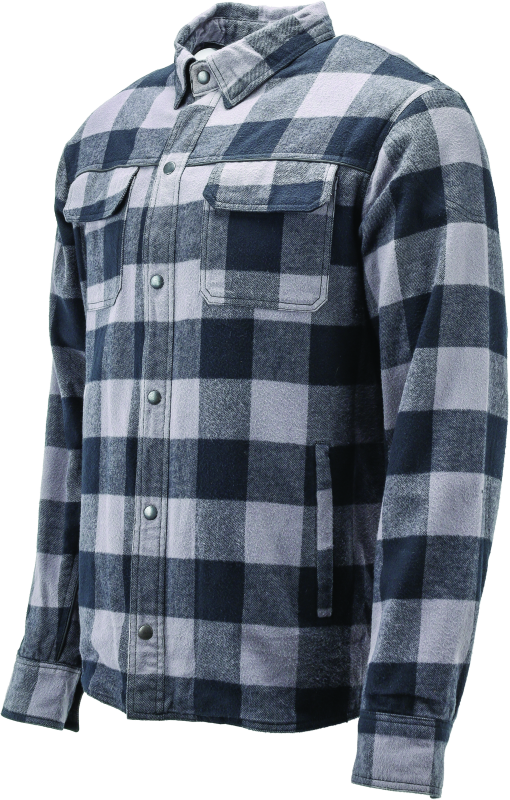 River Road Vise Flannel Moto Shirt - Large 94523