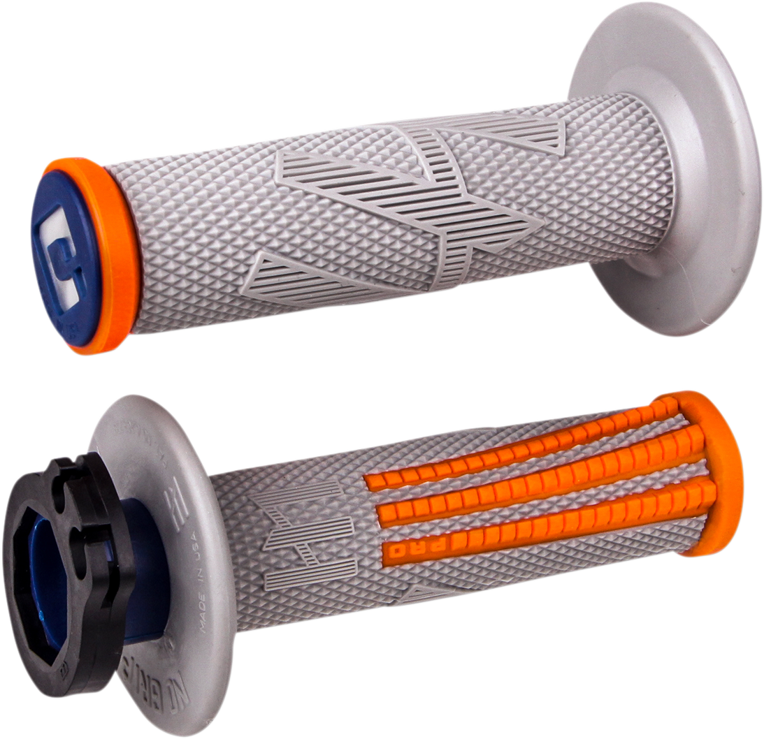 ODI Grips - Emig - Pro - V2 - Gray/Orange H36EPGO