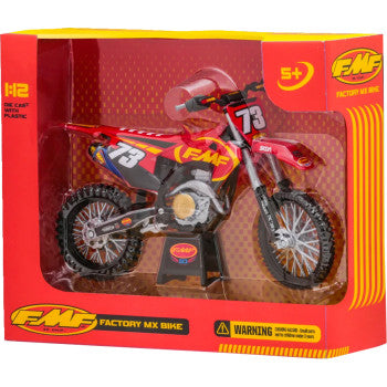 FMF Dirt Bike Replica - 1:12 Scale - Red/Black 015999 7001-0102