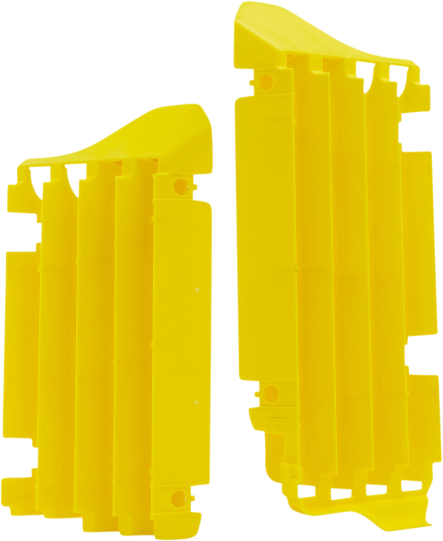 UFO Radiator Louvers - Yellow - RMZ450 AC02463