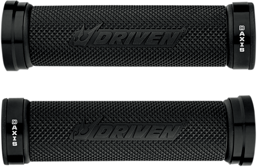 DRIVEN RACING Grips - D-Axis - Black/Black DXG-BK