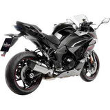 LEOVINCE LV-14 R Slip-On Muffler - Titanium - Kawasaki Ninja 1000 1811-4849