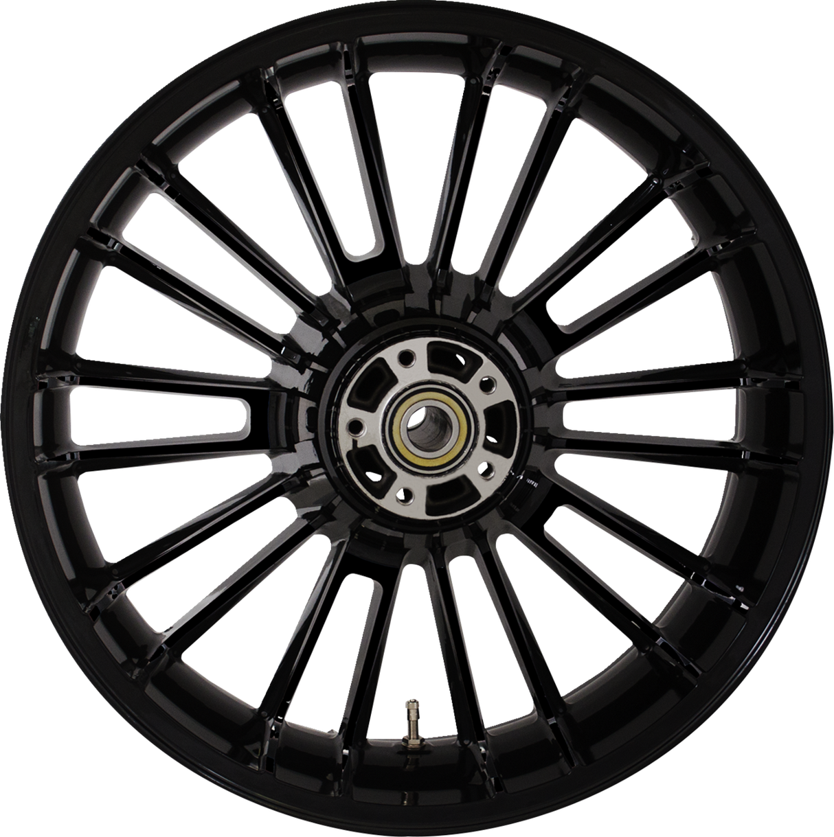 COASTAL MOTO Rear Wheel - Atlantic 3D - Single Disc/ABS - Black - 18"x5.50" 3D-ATL185SBABST