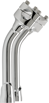 BILTWELL Risers - Murdock - Oversized - Pullback - 8" - Chrome 6414-105-08