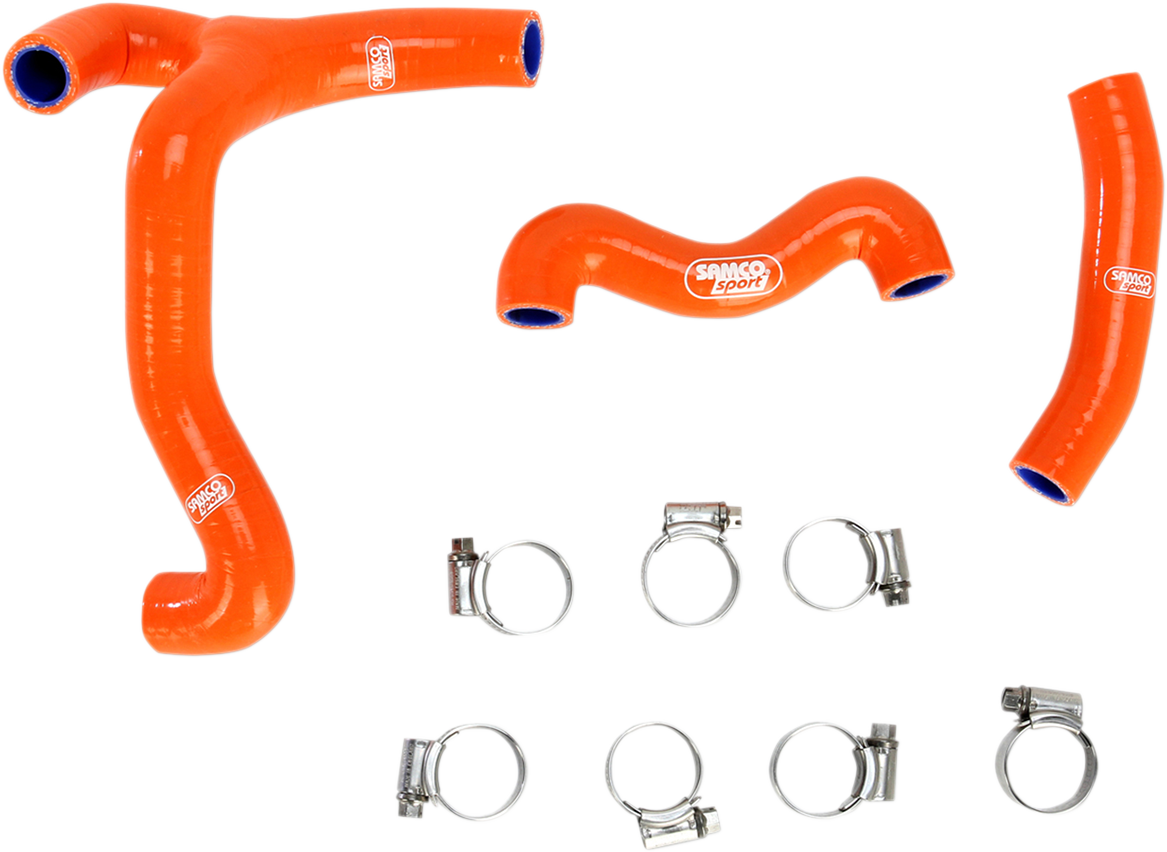 MOOSE RACING Race Fit Radiator Hose Kit - Orange - KTM MBU-KTM-45-OR