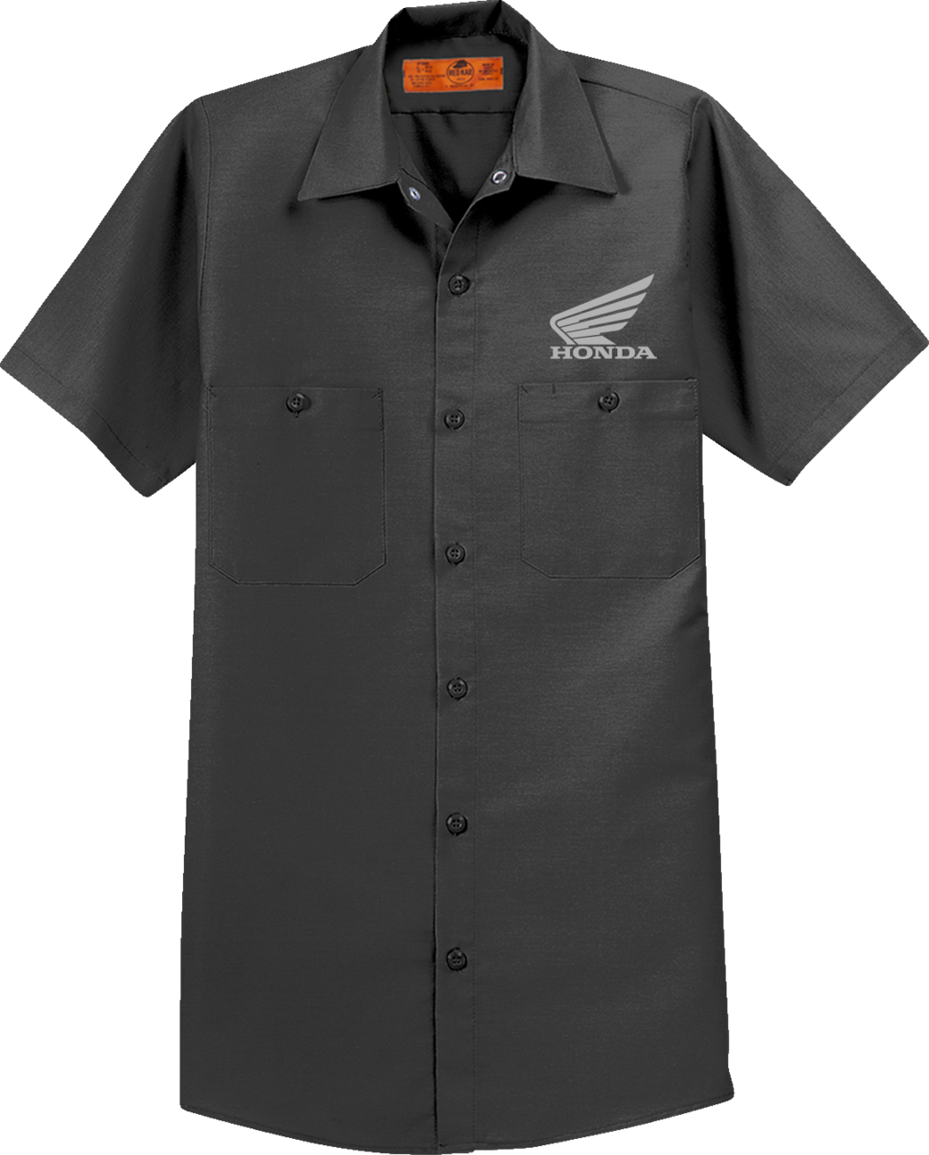 HONDA APPAREL Honda Work Shirt - Charcoal - Small NP21S-M3024-S