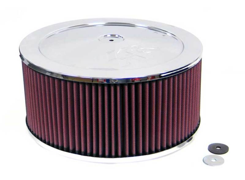 K&N Round Air Filter Assembly 7-5/16in Flange 11in Diameter 6in Height 60-1240