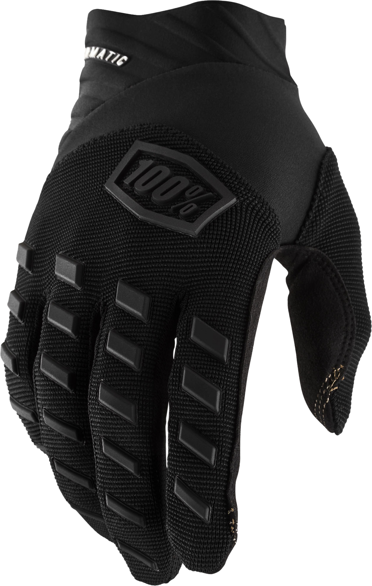 100% Airmatic Gloves Black/Charcoal Md 10000-00001