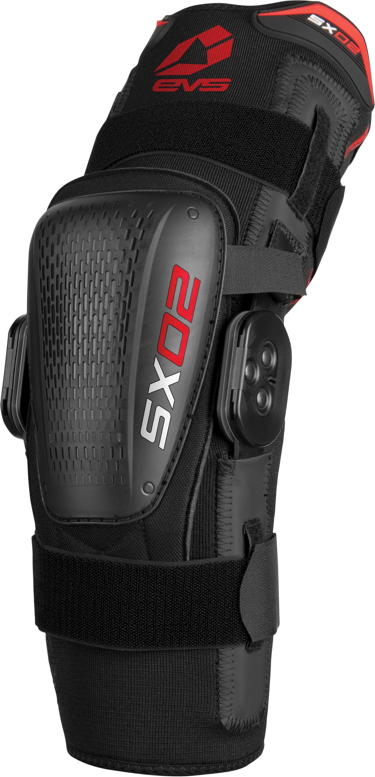 EVS Sx02 Knee Brace Black Lg SX02-20K-L