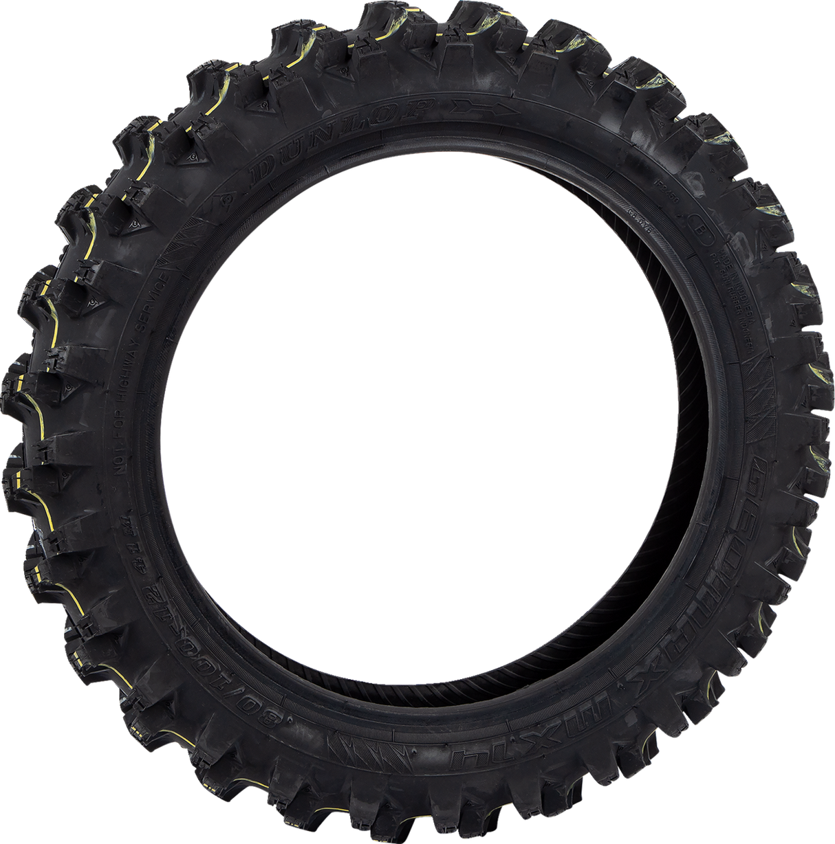 DUNLOP Tire - Geomax® MX14™ - Rear - 80/100-12 - 41M 45259501