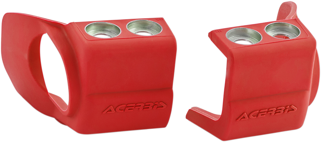 ACERBIS Shoe Protectors for Inverted Forks - Red 2709690227