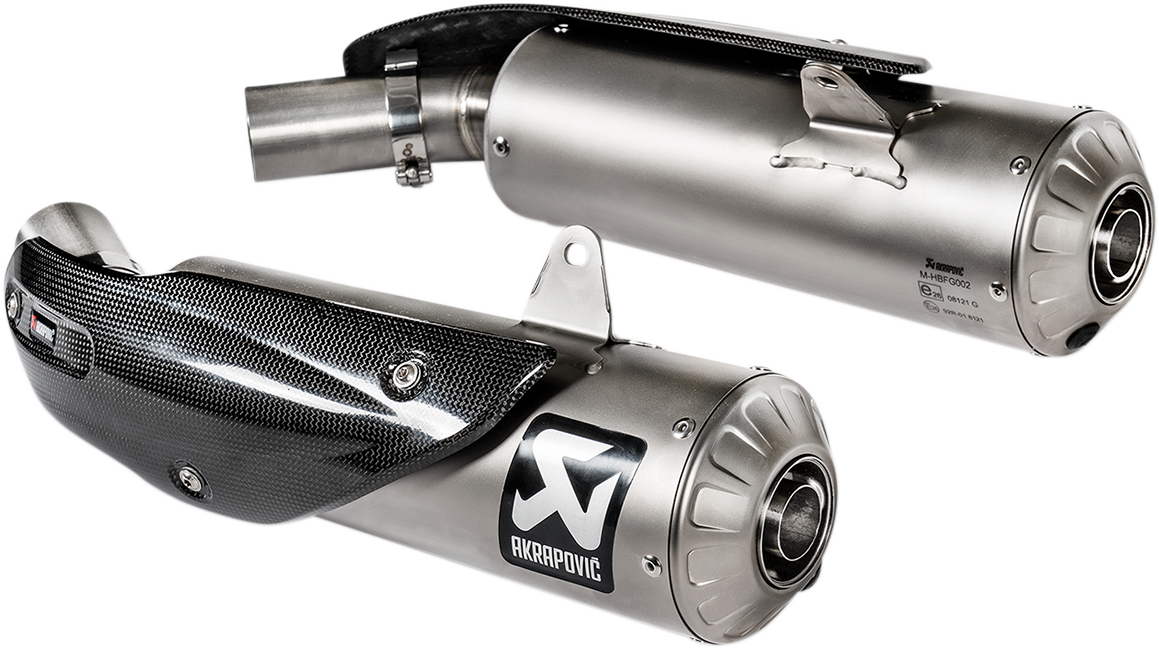 AKRAPOVIC Titanium Mufflers Scrambler 1100 2018-2020 S-D11SO4-HBFGT 1811-3700