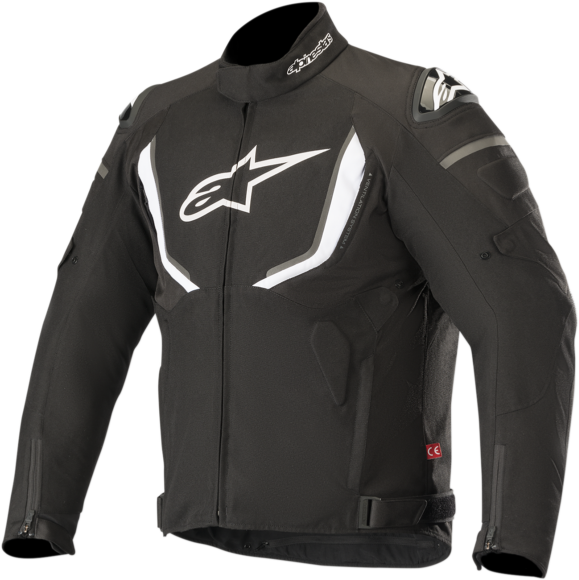 ALPINESTARS T-GP R v2 Jacket - Black/White - Medium 3205619-12-M