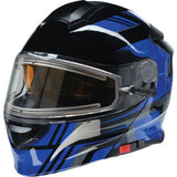 Z1R Solaris 2.0 Helmet - First Tracks - Electric - Dual Pane - Black/Blue - 2XL 0120-0836