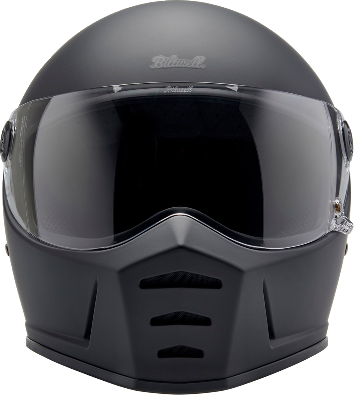 BILTWELL Lane Splitter Helmet - Flat Black - Small 1004-201-502