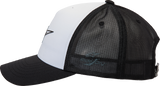 ALPINESTARS Advantage Tech Trucker Hat - White/Black - One Size 1212811602010OS