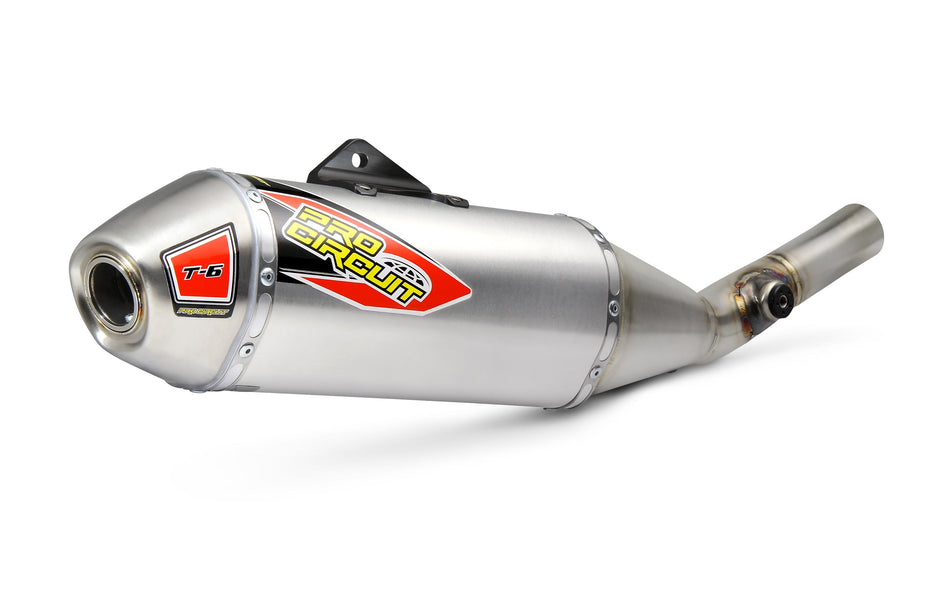 PRO CIRCUIT T-6 Slip-On Exhaust 0121725A