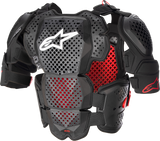 ALPINESTARS A-10 Roost Guard V2 - Black/Red - XS/S 6700523-1431-XS