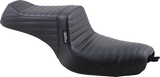 LE PERA Tailwhip Seat - Pleated - Black - XL '10-'22 LK-586PT