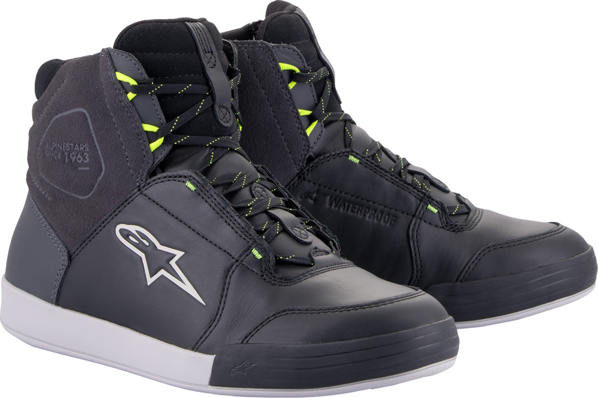 ALPINESTARS Chrome Shoes - Waterproof - Black/Gray - US 13.5 25431231015-135