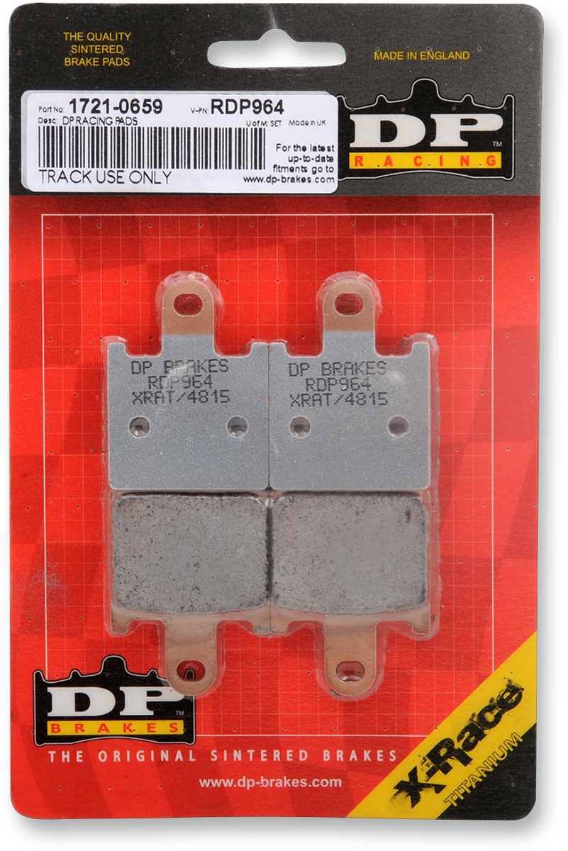 DP BRAKES RDP Racing Brake Pads - ZX-14R RDP964