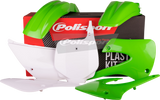 POLISPORT Body Kit - Complete - OEM Green/White/Black - KX 450F 90466