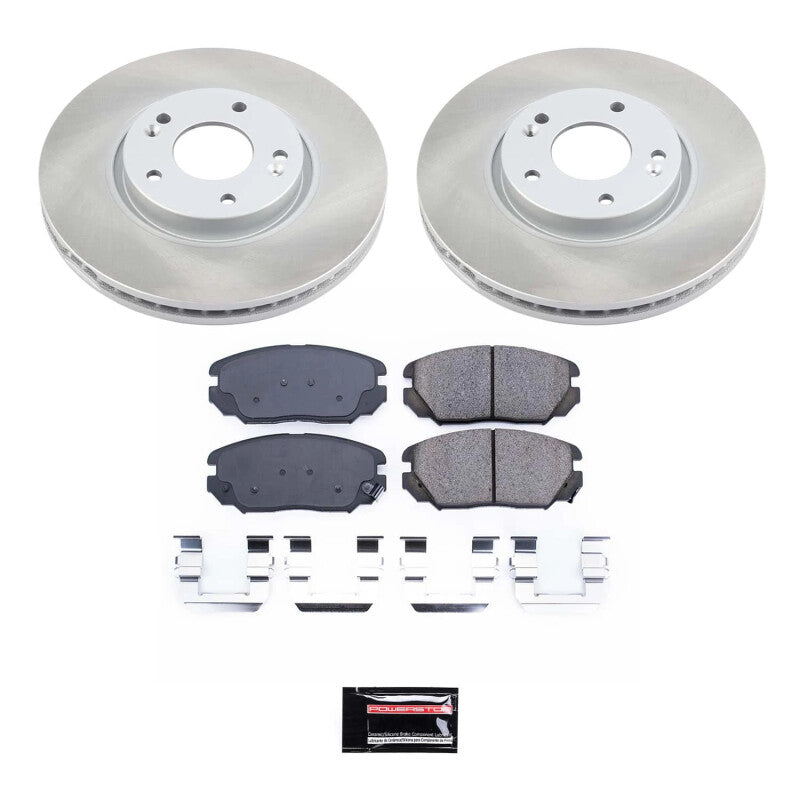 Power Stop 06-10 Hyundai Sonata Front Semi-Coated Rotor Kit