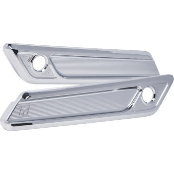 KODLIN USA Saddlebag Latch Covers - Chrome - FLHX/FLTRX K59491