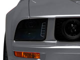 Raxiom 05-09 Ford Mustang w/ Halogen LED Halo Prjctr Headlights-Blk Hsng(Smoked Lens Exclude GT500) 49128