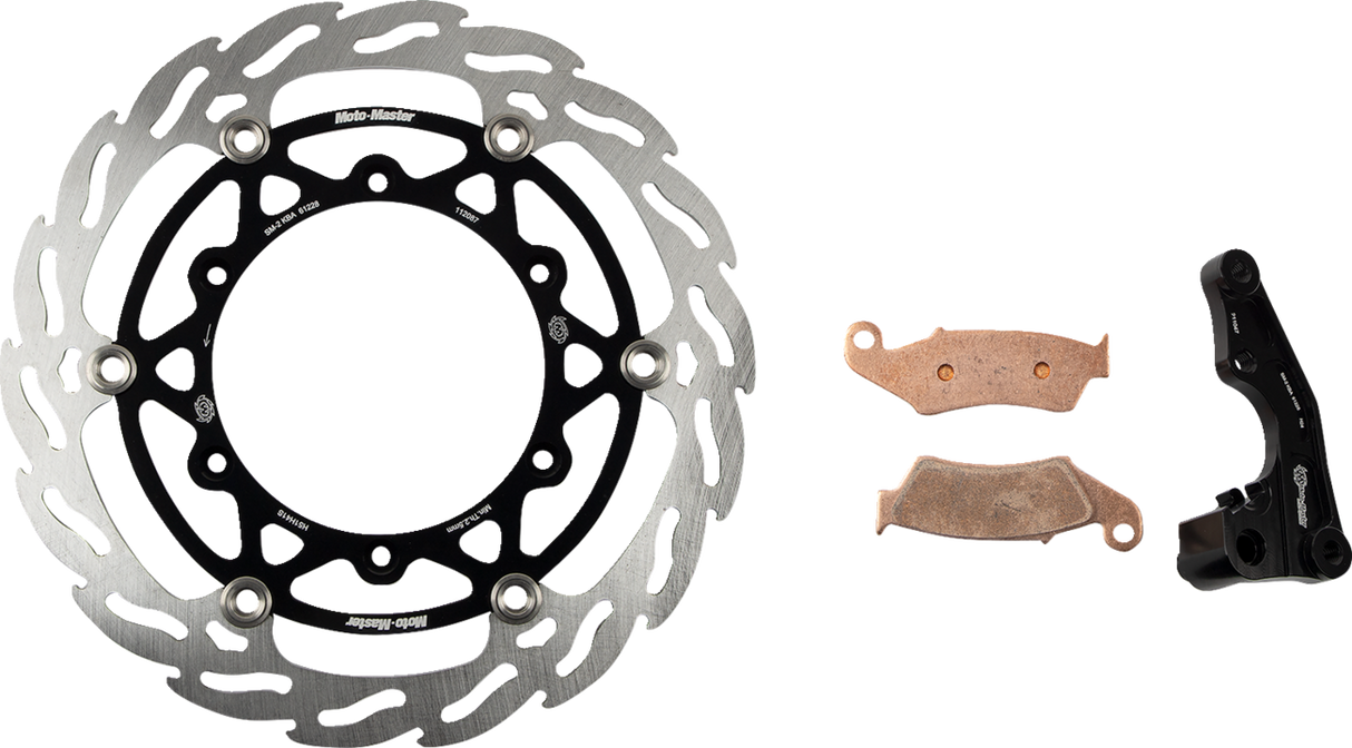 MOTO-MASTER Brake Rotor Kit - Flame Series - 270mm 310033-PU