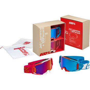 100% ARmatic Goggles - Jett Lawrence - Limited Edition - 2 Pack  50063-00001