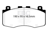 EBC 2018+ Jeep Grand Cherokee Trackhawk Bluestuff Front Brake Pads DP52400NDX