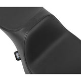 DRAG SPECIALTIES SEATS Extended Reach Predator III Seat - Vinyl/Solar Reflective Leather - FLH/FLT '23-'24 - Slipstop 0801-2037