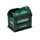 Rays Folding Container Box 23S 20L - Oliver Green WRAYSCBOX23SOG